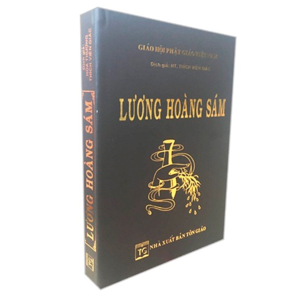 Sách - Kinh Lương Hoàng Sám ( Bìa Da )