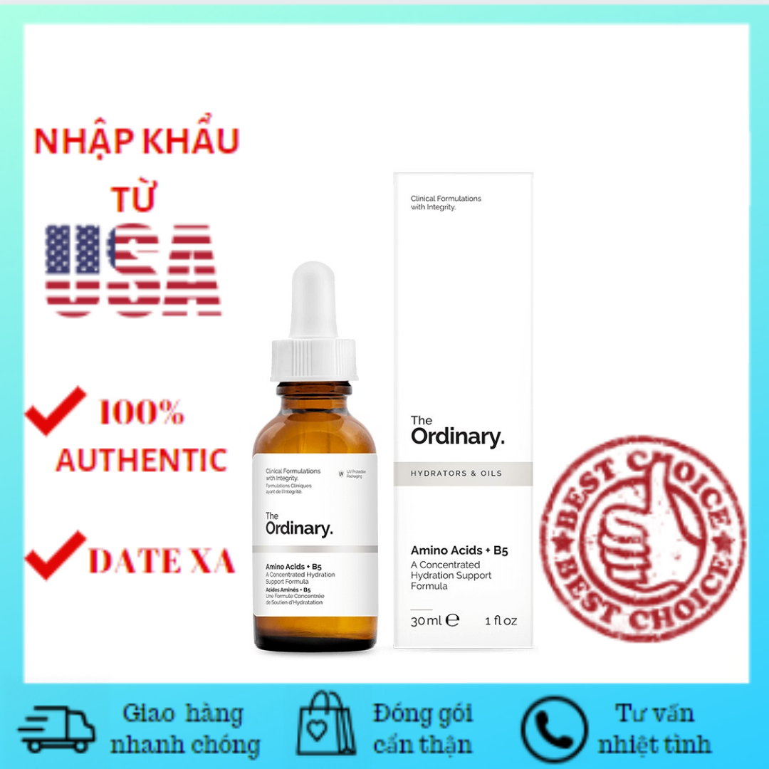 Phục hồi da the ordinary amino acids + b5