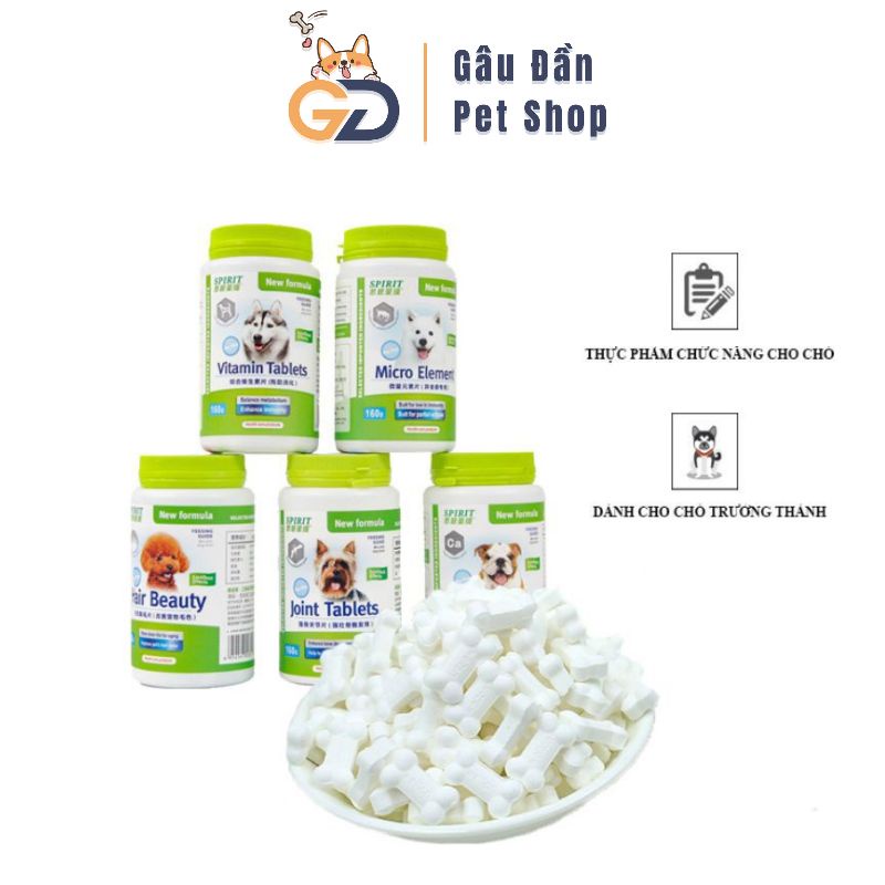 Canxi Cho Chó - Bổ Sung Canxi ,Vitamin Cho Chó ( 1 Viên )