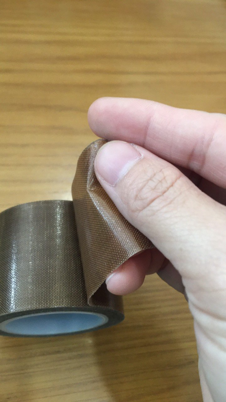 [HCM]CUỘN BĂNG KEO CHỊU NHIỆT TEFLON 0.13mm (CUỘN 10M)