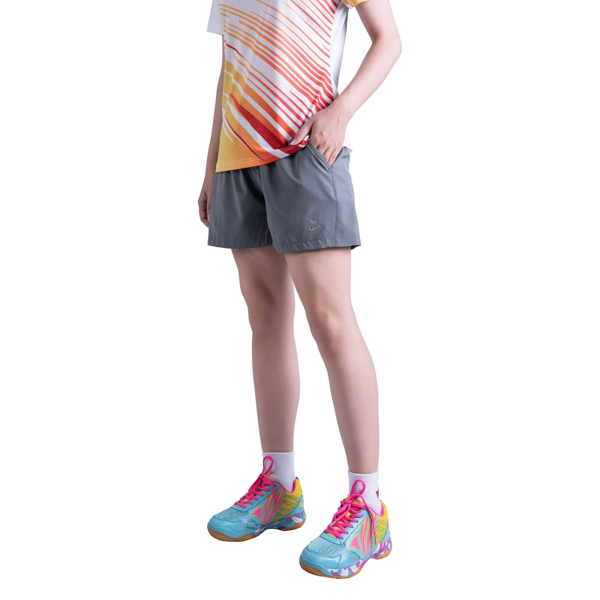 Quần short nữ Kamito Basic, lưng thun, mát mẻ, bền bỉ, không nhăn, thông thoáng