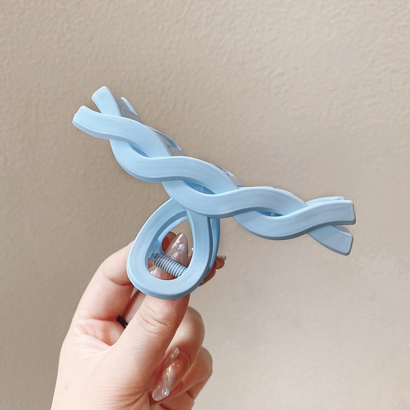 GẤP TÓC XOẮN PASTEL 11CM