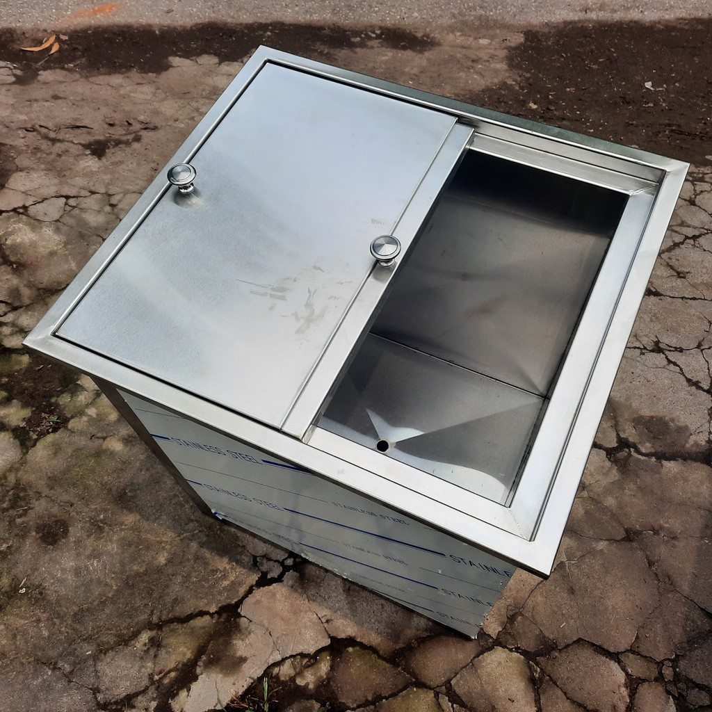 Thùng Đá inox 500x400x400