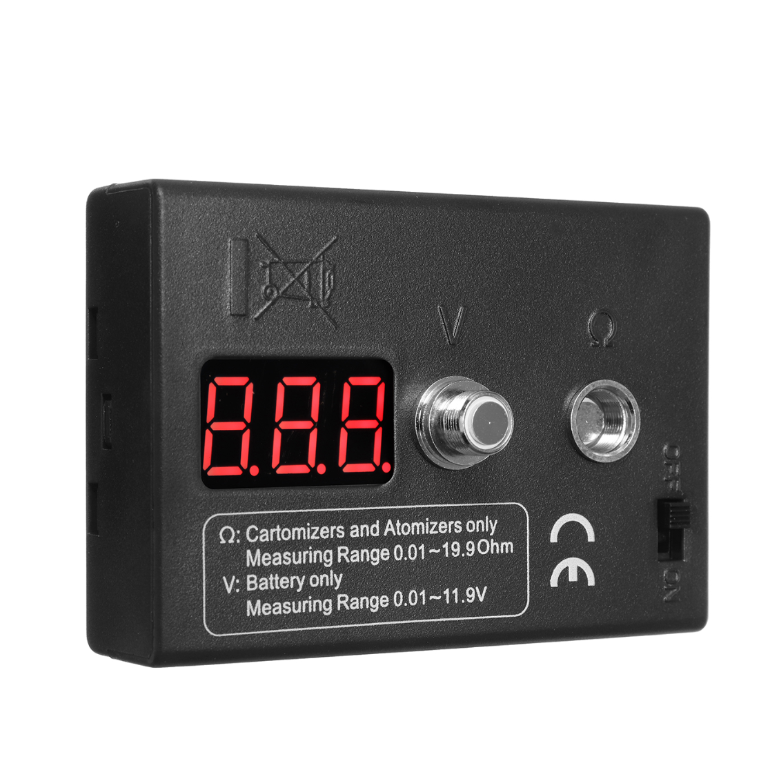 Máy Đo Ohm Điện tử Master-Ohm Mete GNP013 (Dùng Pin 2AA - Tặng kèm)