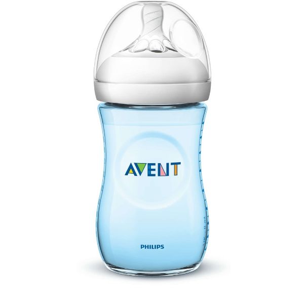 Bình sữa Philips AVENT Natural 260ml Màu Xanh [MẪU MỚI]