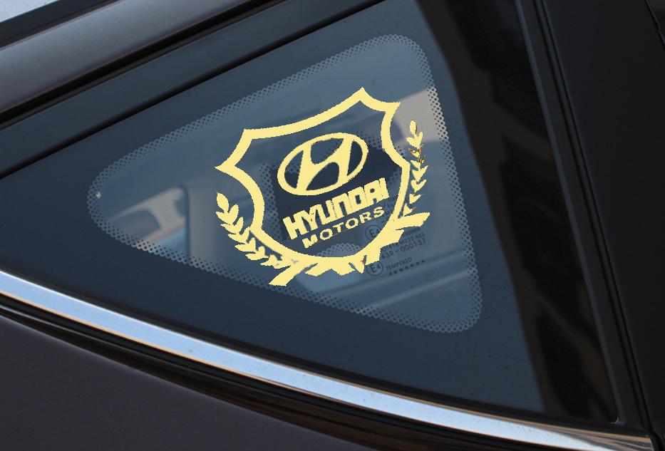 [HCM]Bộ 2 Logo Decal 3D dán xe ô tô