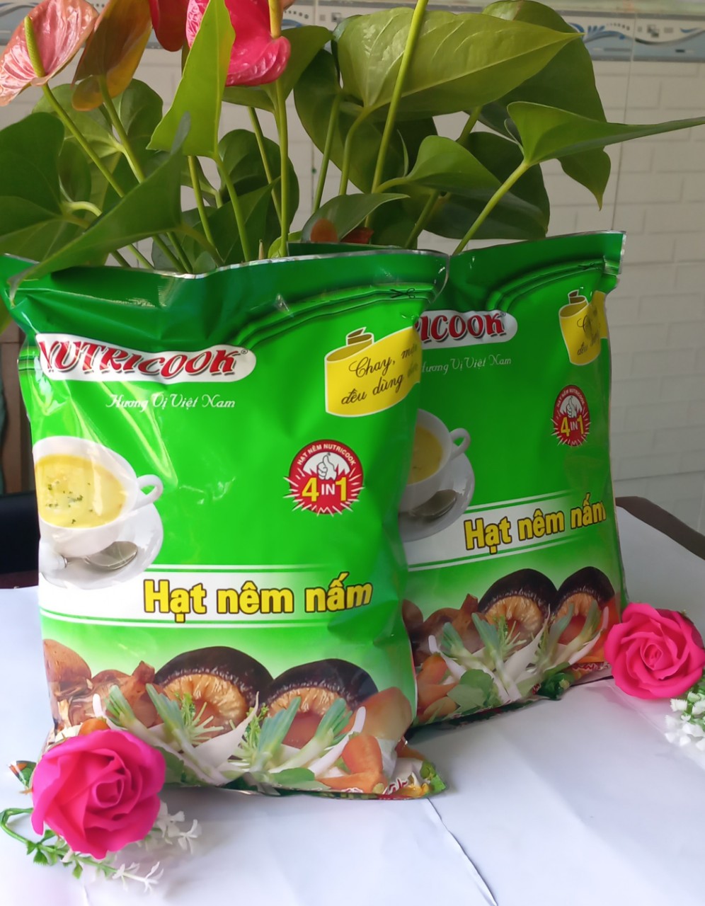 Hạt nêm chay Nutricook Nấm 400g