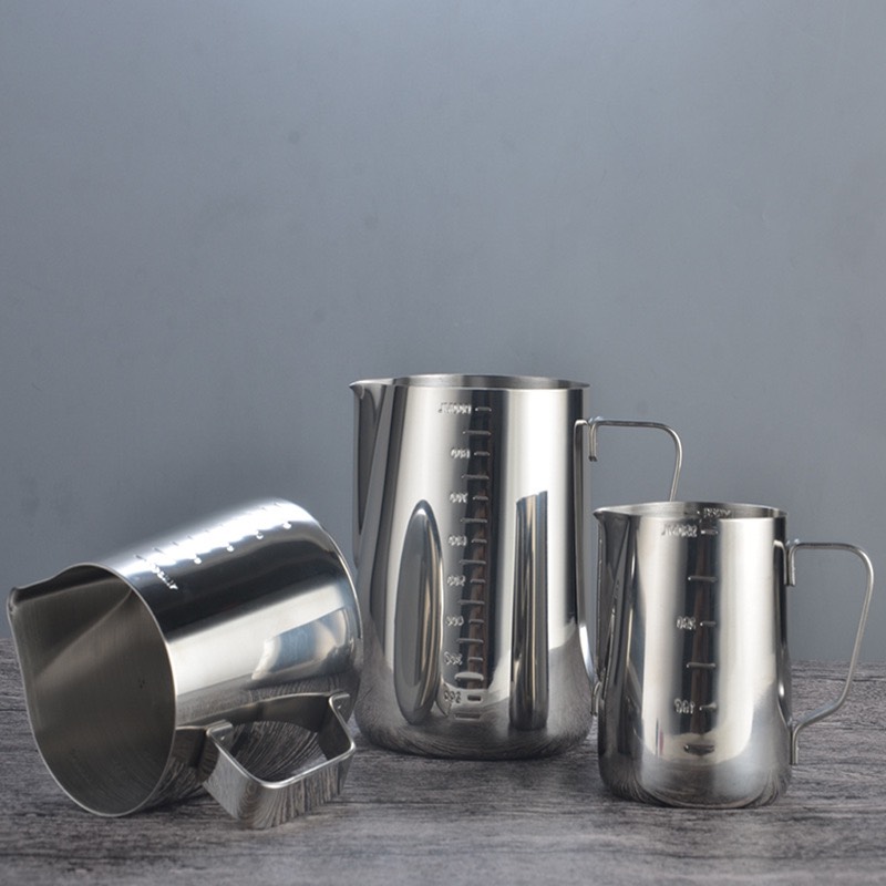 [HCM]Ca Đánh Sữa & Rót Sữa Inox Cao Cấp #304 [ Thép Không Gỉ ]