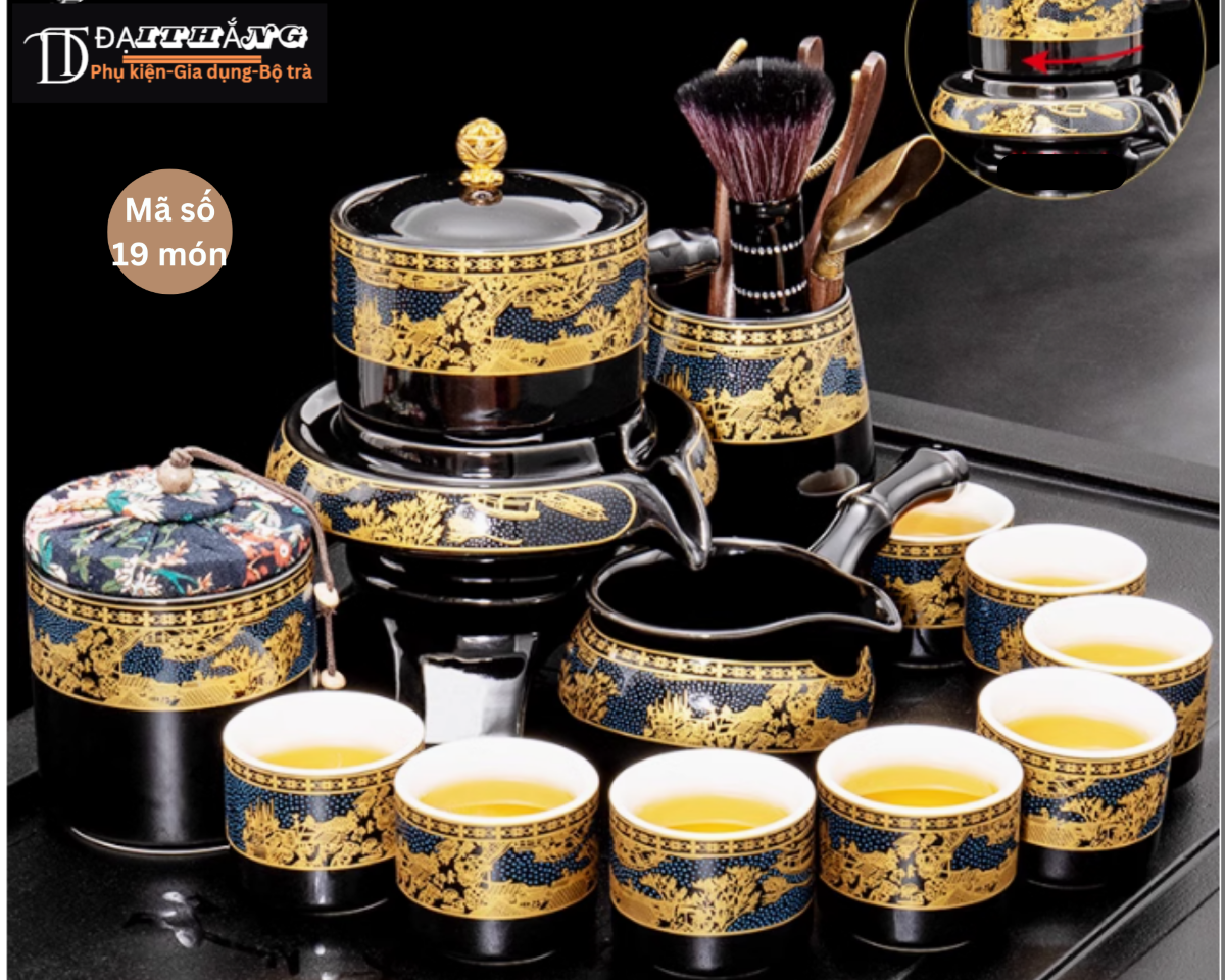 High Quality Tea Pot and Grinder Set