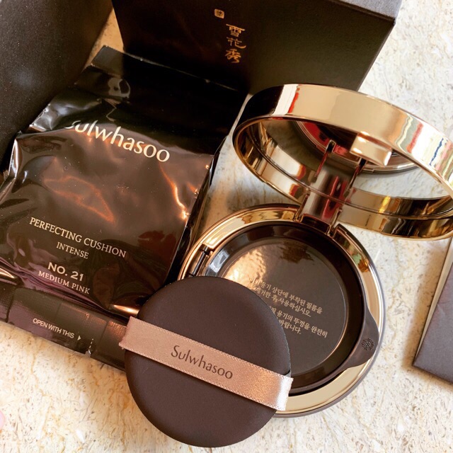 [TẶNG KHẨU TRANG KF94] Cushion Sulwhasoo Thông Đỏ Intense