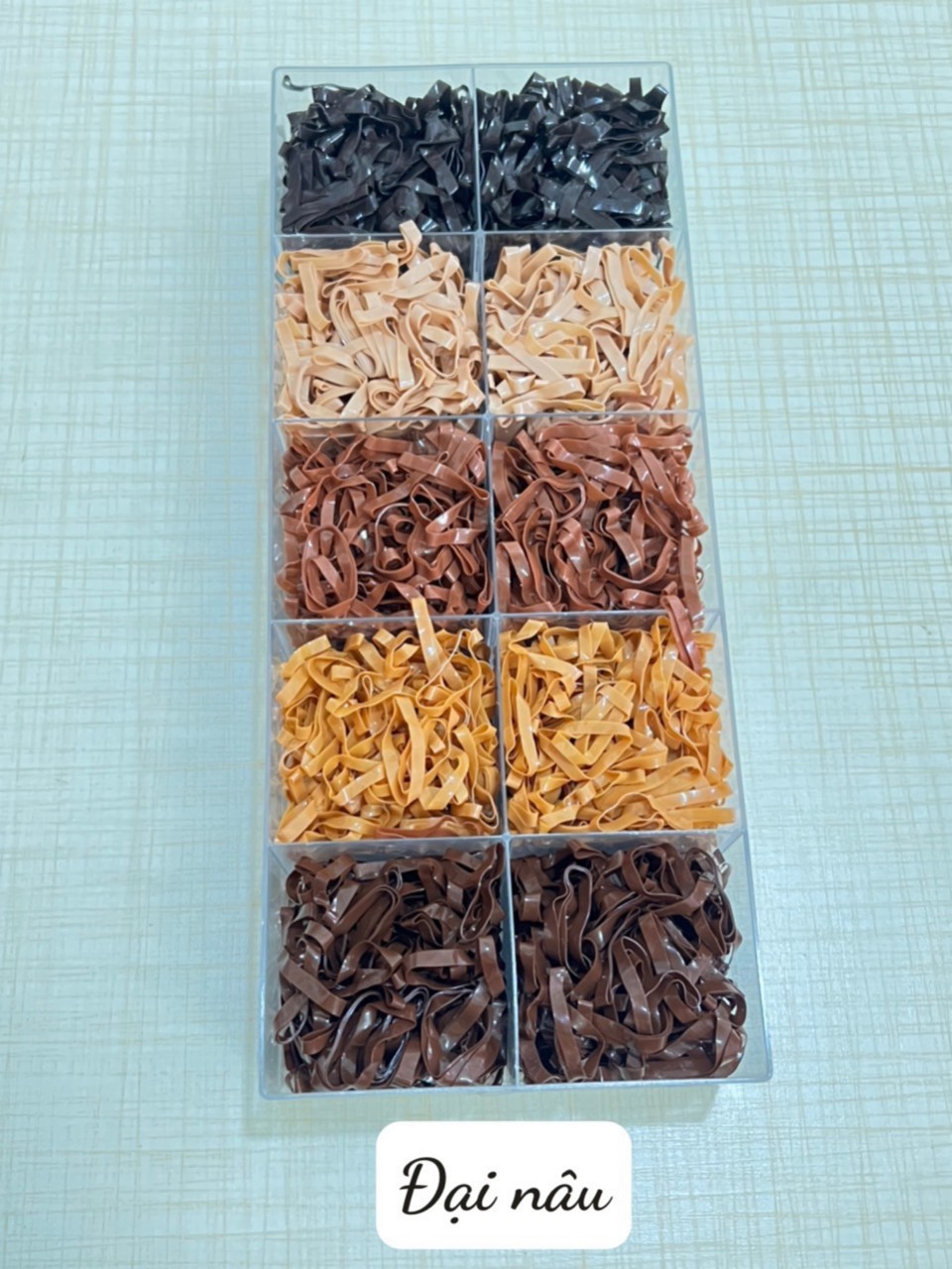 Sỉ 1kg thun buộc tóc thái siêu dẻo dai