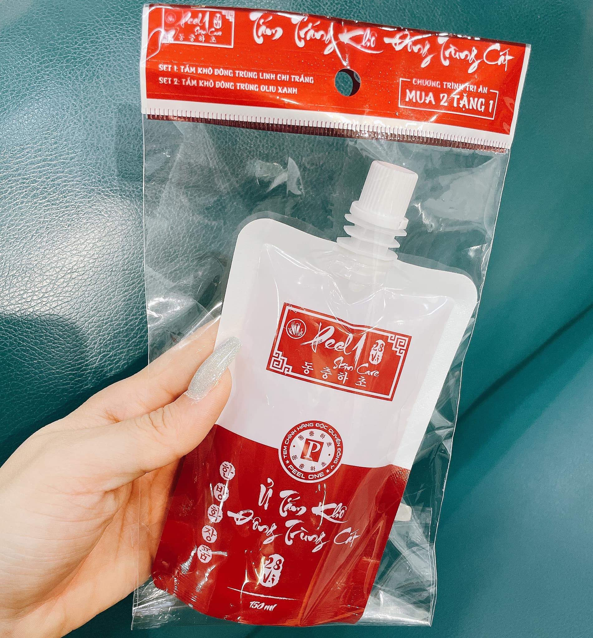 TẮM TRẮNG KHÔ ĐÔNG TRÙNG CÁT