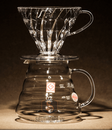 BỘ PHA CÀ PHÊ POUR-OVER VDS02T 2-4 LY