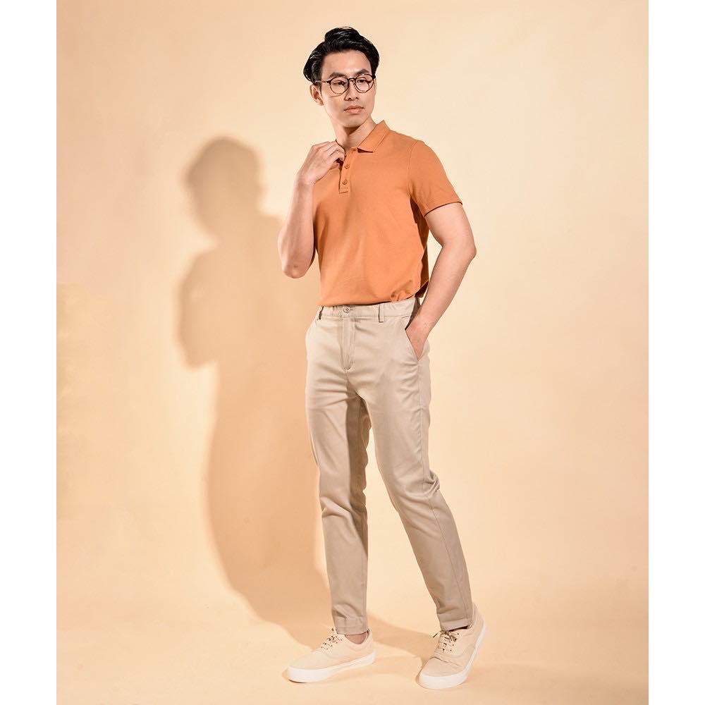 ROUTINE Quần kaki nam cotton co giãn 10F19PCA005 String