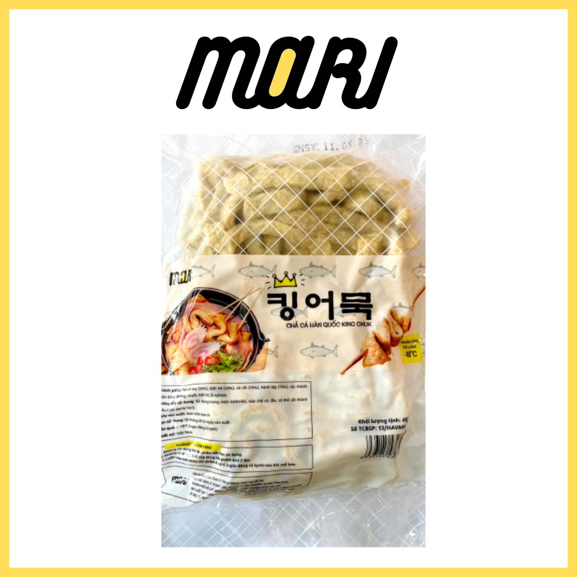 [SHIP HCM] Chả cá sợi King Omuk 200g, 450g