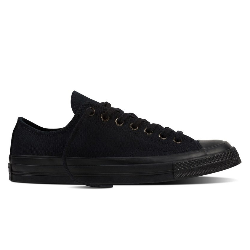 [HCM]Giày Sneaker Cổ Thấp CVS Nam Màu Full Đen