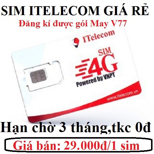 [HCM]Sim Số Itelecom Lấy Mã Code Giá Rẻ