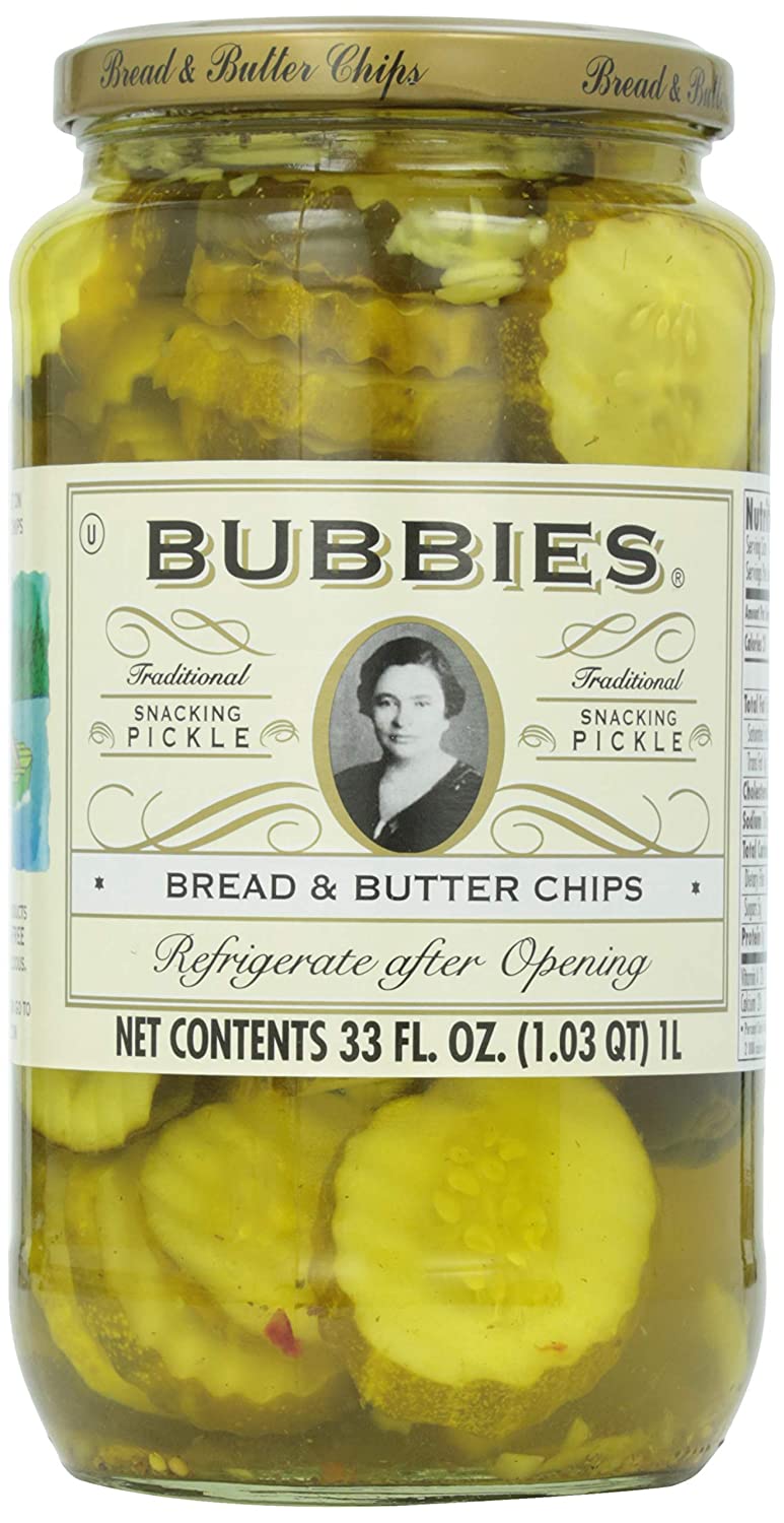 DƯA LEO THÁI LÁT MUỐI CHUA Bubbies Kosher Dill Pickles, 1 lít (33 oz