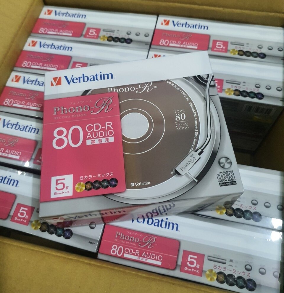 Bộ 5 đĩa trắng cd phono chính hãng