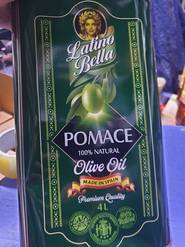 Dầu oliu Latino Bella Pomace 4l nhập khẩu Tây Ban Nha