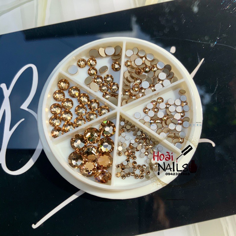 đá úc Swarovski mix khay - đá úc ( chọn màu ib)
