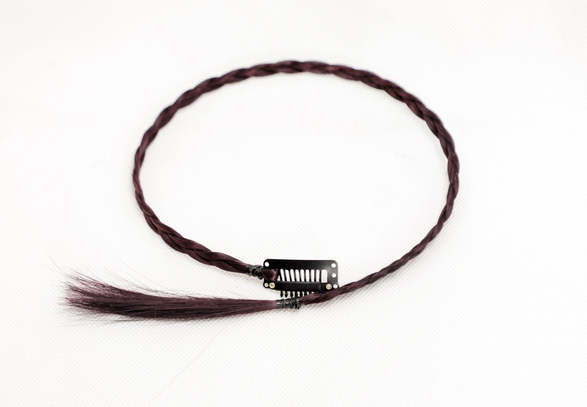 Tóc giả tết thắt bính mini J111 ❤️FREESHIP❤️ tóc tết thắt bính, tóc giả thắt bím