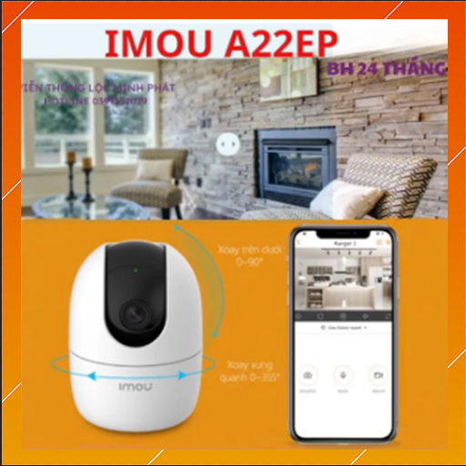 Camera Imou A22EP 2MP-2K siêu nét chính hãng