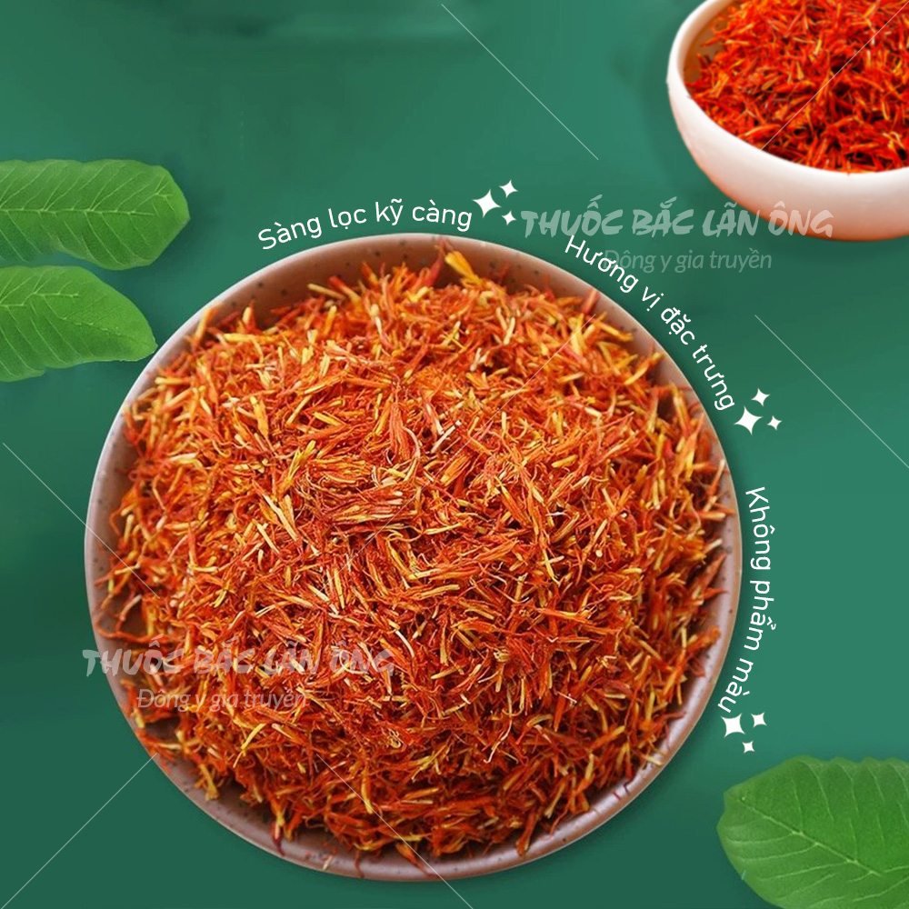 Hồng Hoa Tây Tạng 100g - Thuốc Bắc Lãn Ông