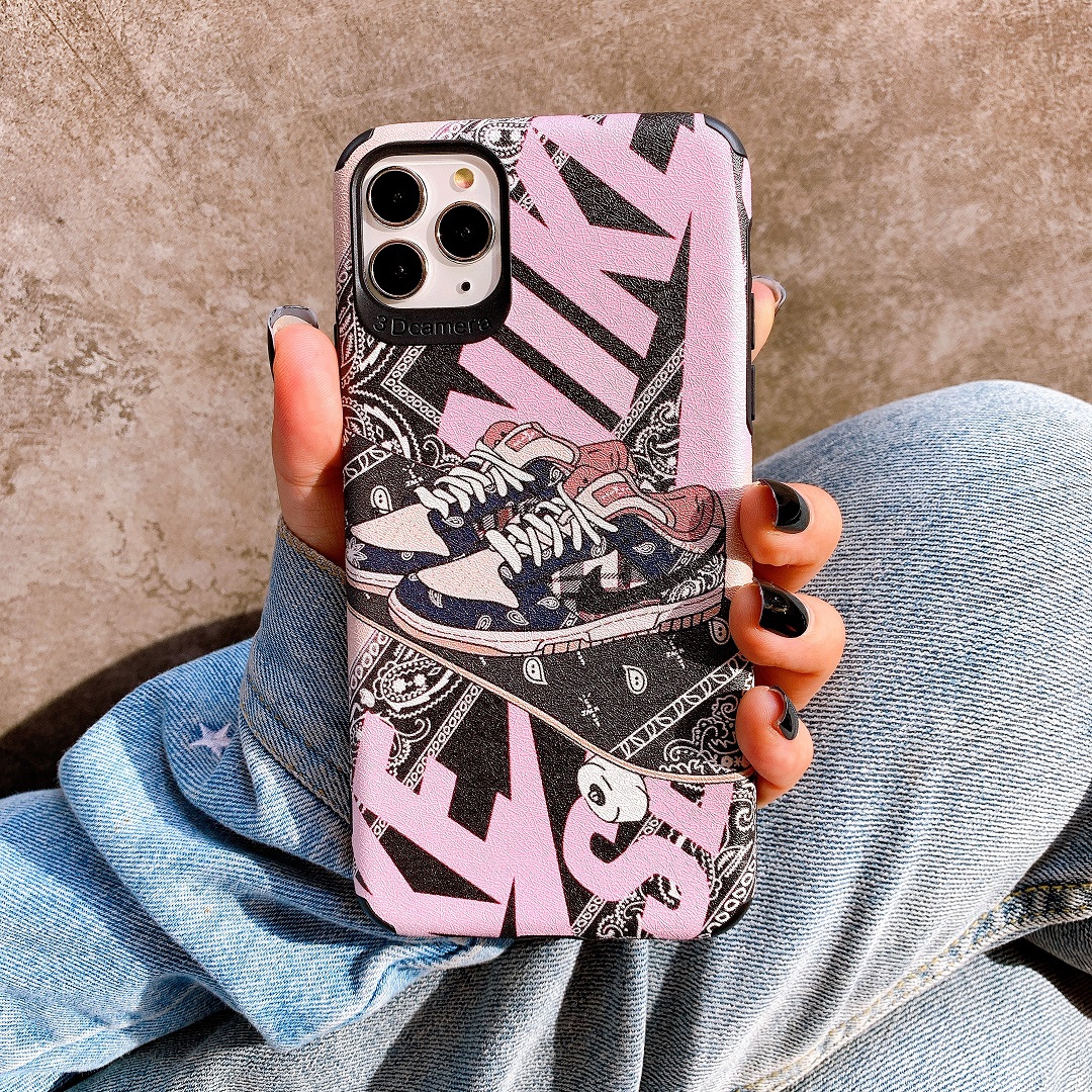 Ốp Lưng Da IMD Nike Peaceminusone