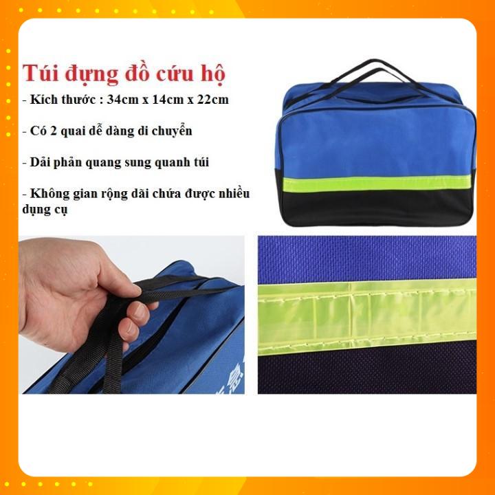 Bộ dụng cụ cứu hộ 9 món dành cho xe ô tô