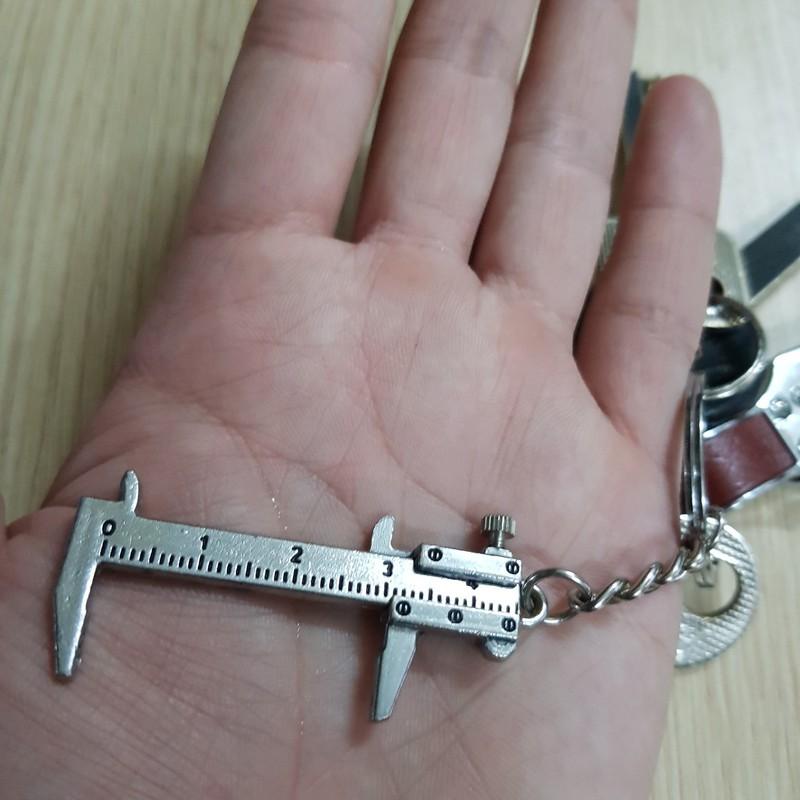 Móc khóa thước kẹp mini 30mm , thước kẹp