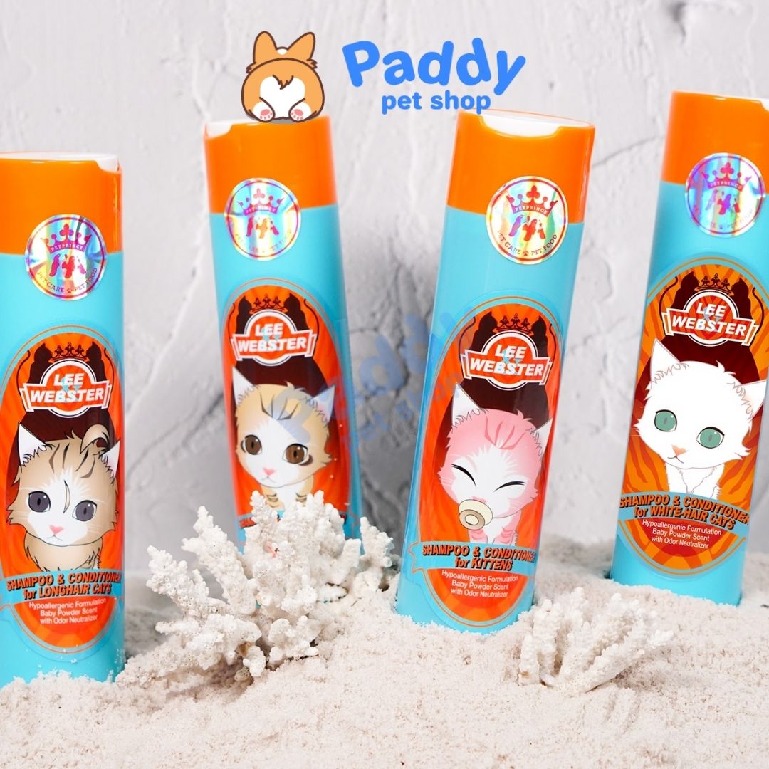 Sữa Tắm Cho Mèo Gội & Xả Lee & Webster 280g