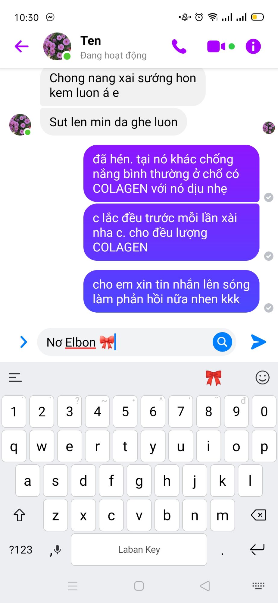 CHỐNG NẮNG COLAGEN HÀN QUỐC ELBON 50ML
