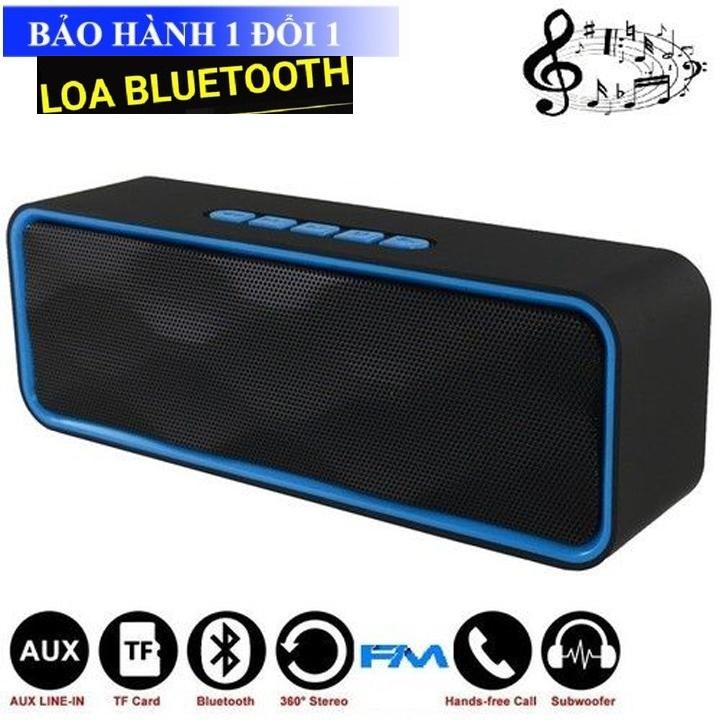 Loa bluetooth không dây sc208 sc211 mini nghe nhạc hay, hỗ trợ cắm usb thẻ nhớ tf nhỏ gọn giá rẻ