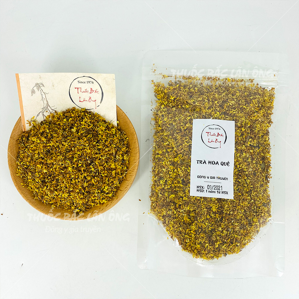Quế hoa 500g, trà hoa mộc khô, thơm, trà mộc quế hoa, dùng pha trà, làm bánh, làm thạch