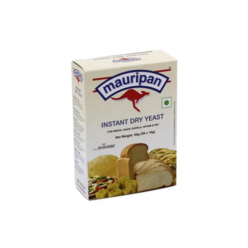 Men khô nở nhanh bánh mì Mauripan hộp 50g