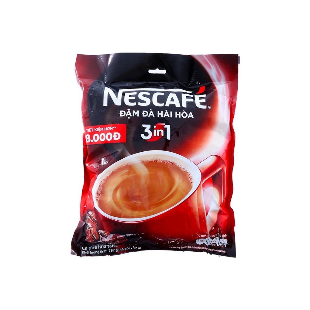 Combo 15 gói cafe hòa tan