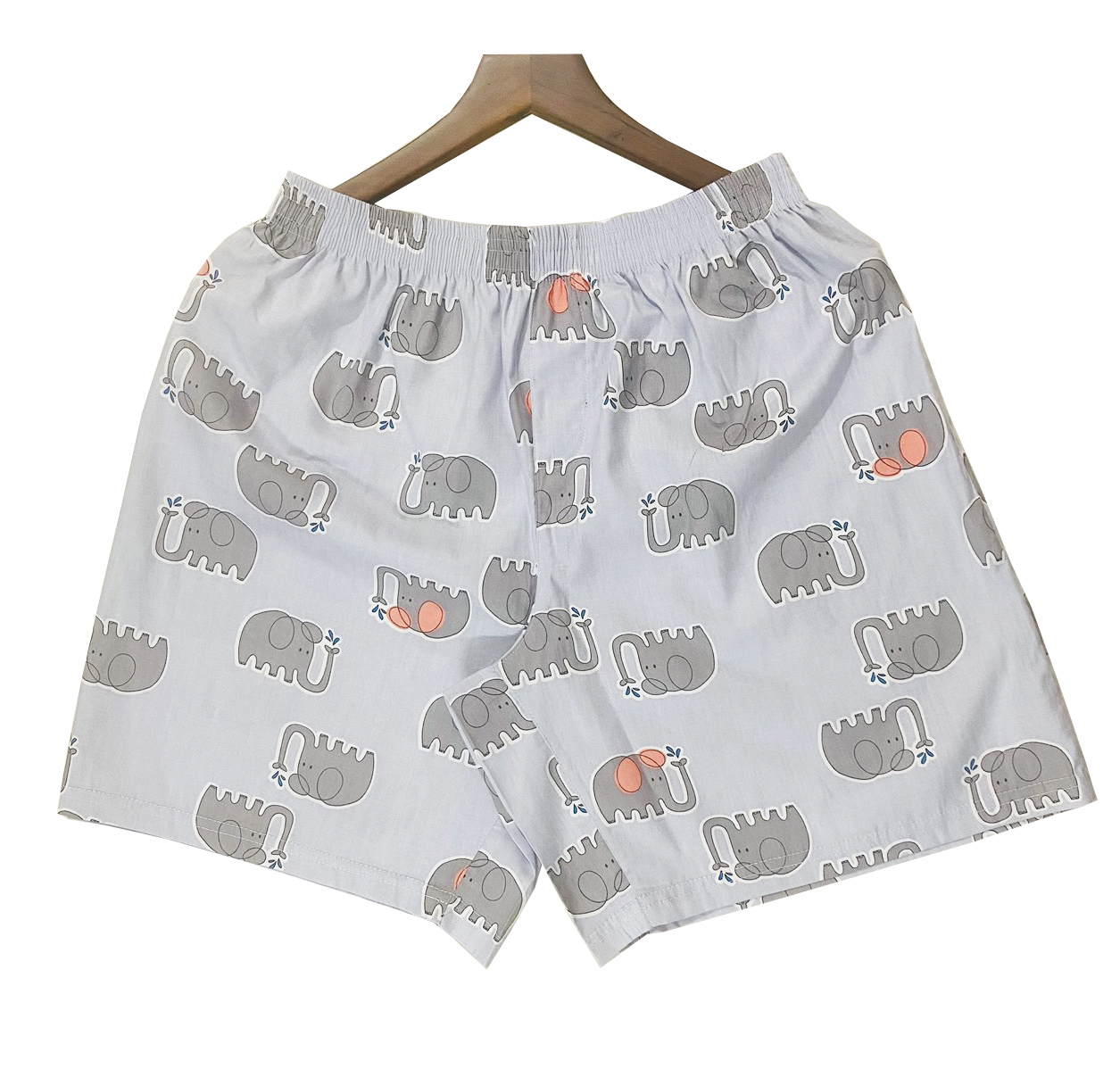 Quần đùi nam cotton mặc nhà chất cotton lụa cao cấp