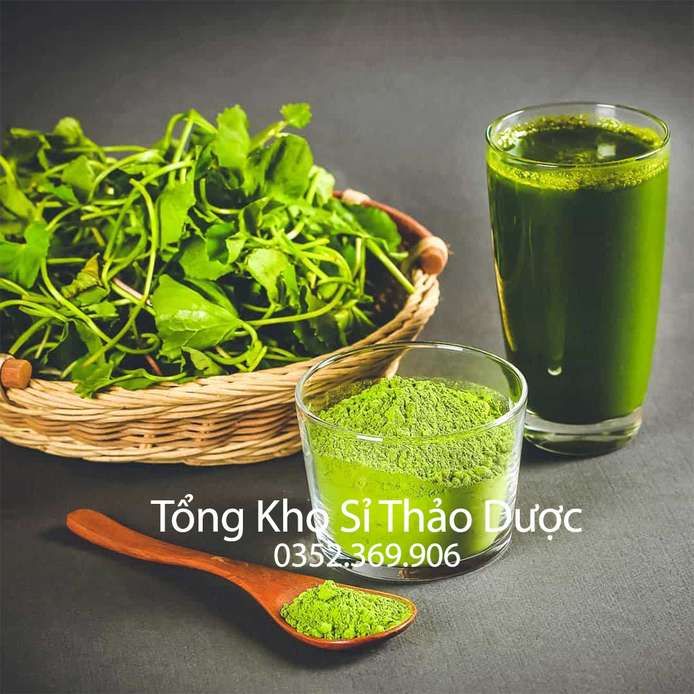 Bột rau má sấy lạnh nguyên chất 100g
