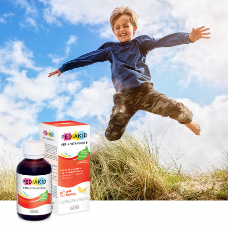 Vitamin Pediakid 125ml bổ sung Sắt và Vitamin B cho bé