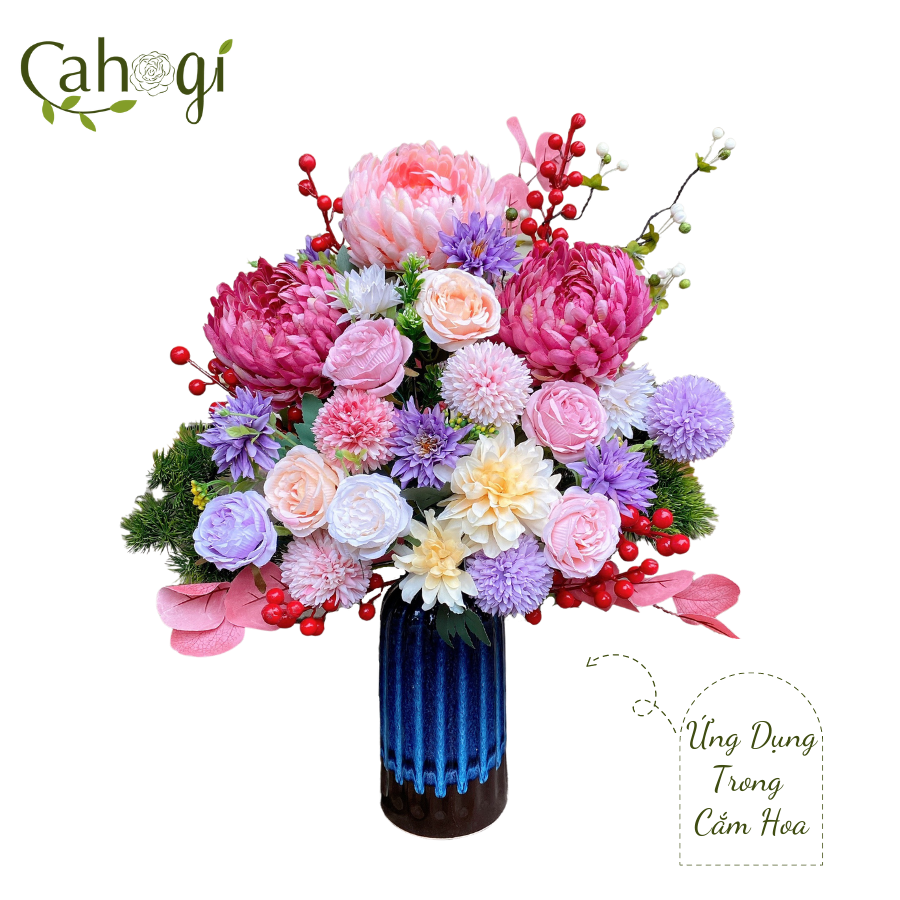 Hoa Giả - Cúc Đại Đóa Bông Lớn 75 Cm