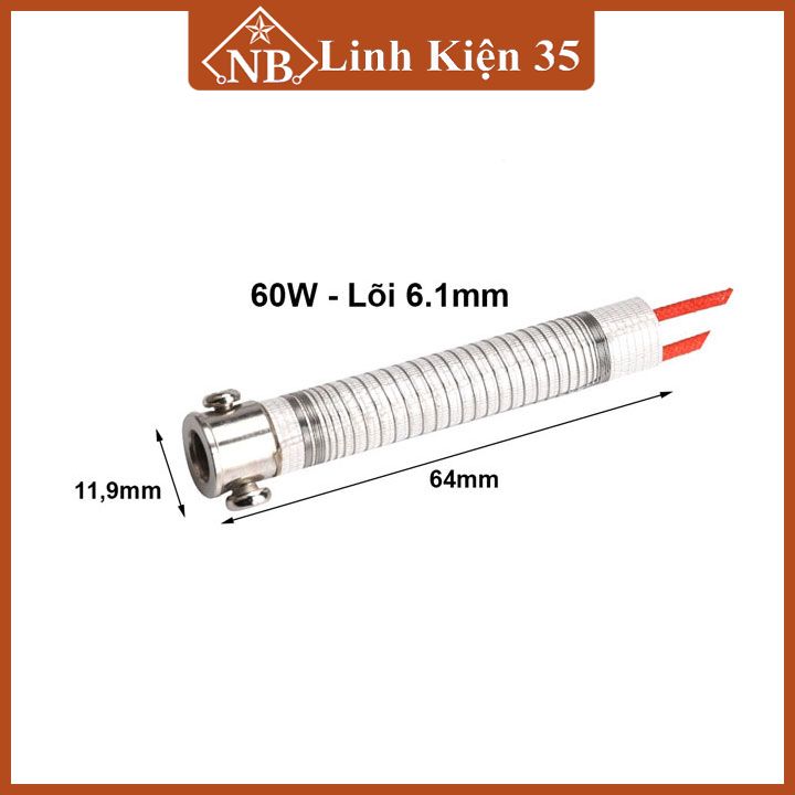 Lõi ra nhiệt sensor hàn 40W/60W thay thế ruột hàn hàng zin loại 1
