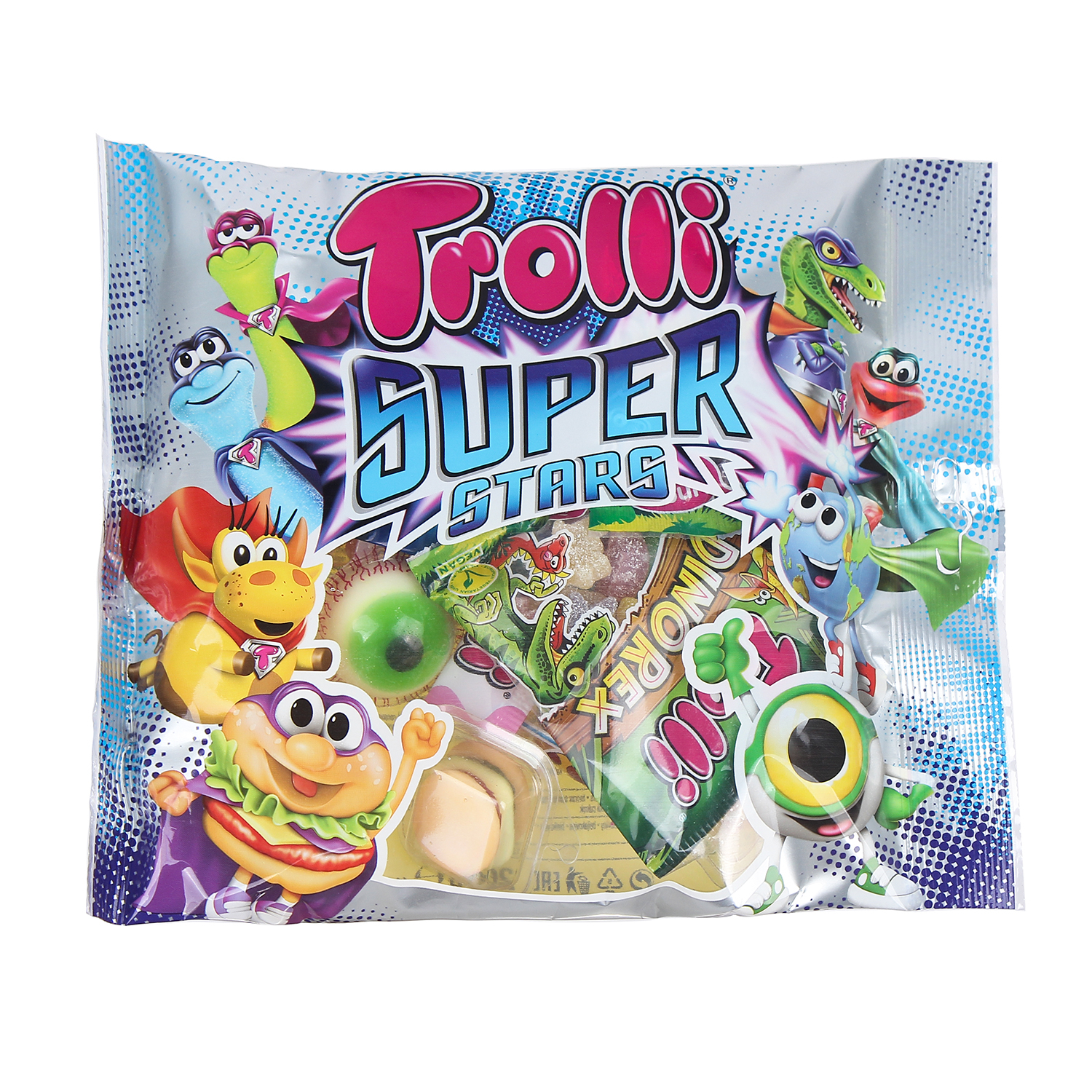 Kẹo dẻo Trolli Super Star 200gr