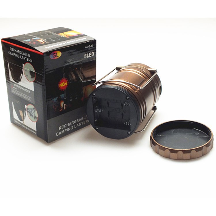 Dual-function AA battery operated hand light G85 features a super bright flashlight-mini torch-handheld flashlight-Solar Storm Light-