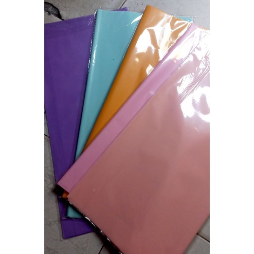GIẤY BÓNG MỜ TRƠN GÓI HOA(sấp 20 tơ`)