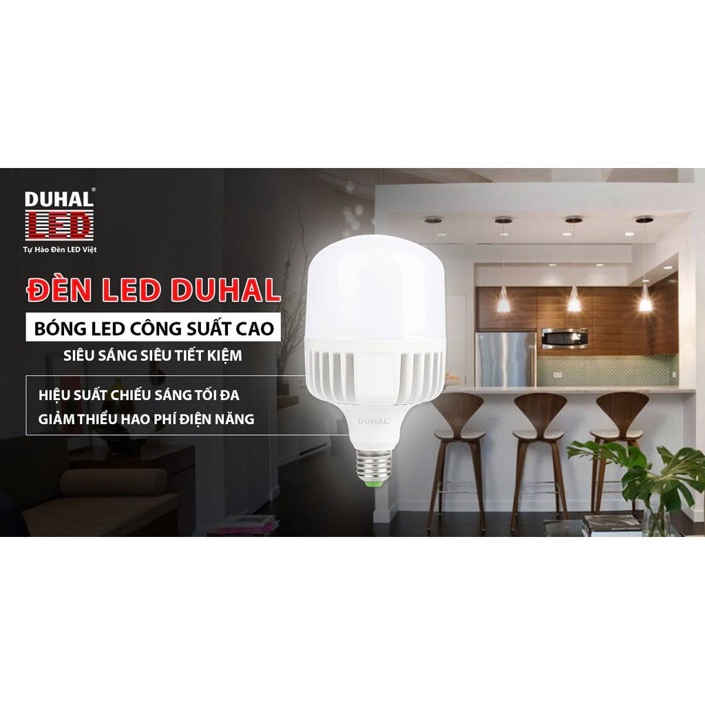 [GIÁ HỦY DIỆT] BÓNG ĐÈN LED TRỤ CAO CẤP DUHAL 20W