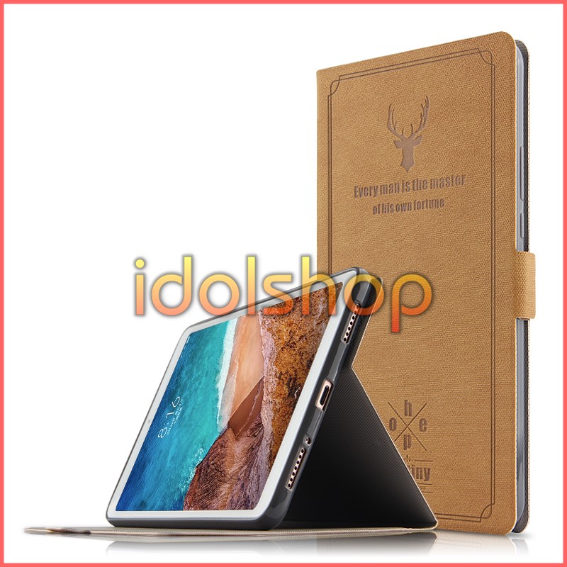 Bao da Xiaomi Mi Pad 4 giả da hươu DEER