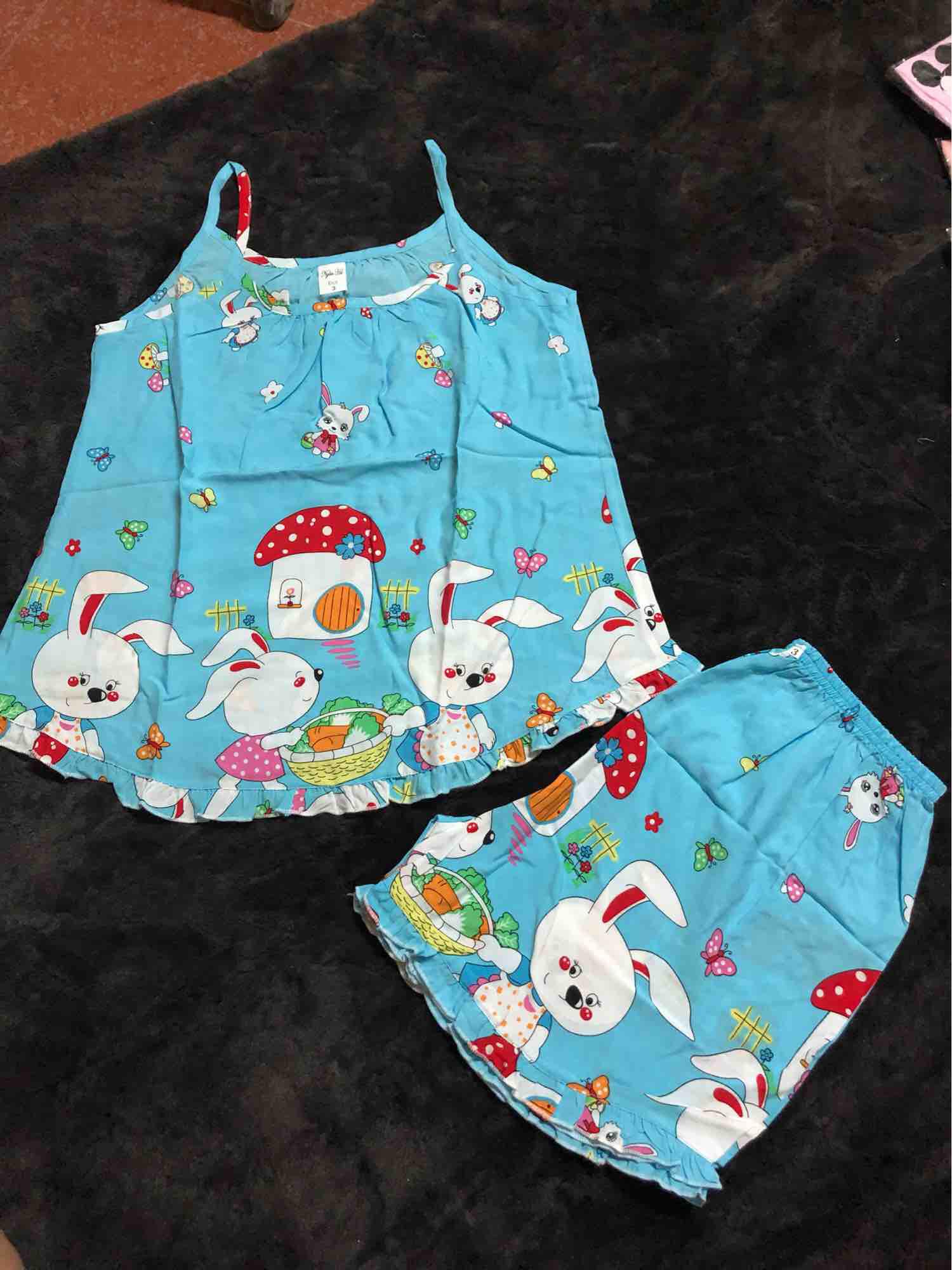 Combo 2 bo tole 2 da hoạt hình (size tu 45-58kg)