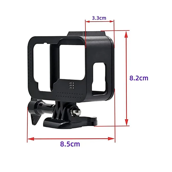 Khung frame bảo vệ cho Gopro Hero 9 10 11 Black - Khung bảo vệ nhựa