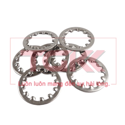 Long đen răng cưa trong mạ kẽm M18-M24